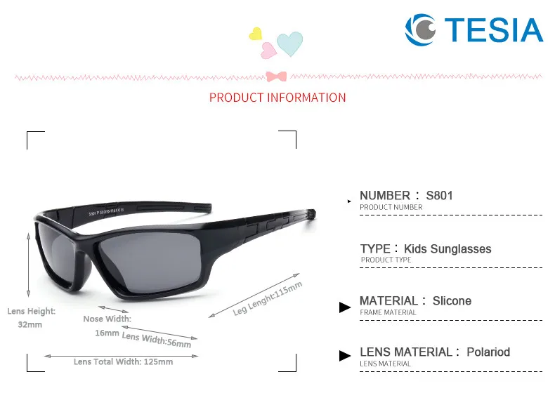 Тесла Прохладный Солнцезащитные очки для женщин Дети поляризованные Защита от солнца Очки для Обувь для мальчиков Обувь для девочек