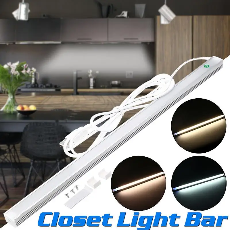 

USB LED Mirror Lamp DC5V 5W 37cm Dimmable Portable LED Lamp Touch Switch Lightweight LED Rigid Strip Hard Bar Light