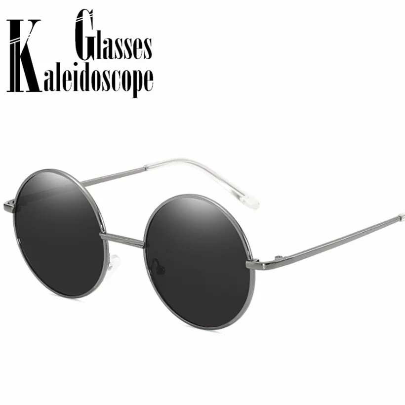 Мужские солнцезащитные очки, поляризационные, круглая, металлическая оправа, Ретро стиль, защита от солнца, Glsses, бренд Desinge, зеркальные, черные очки, мужские очки, защита от солнца, UV400