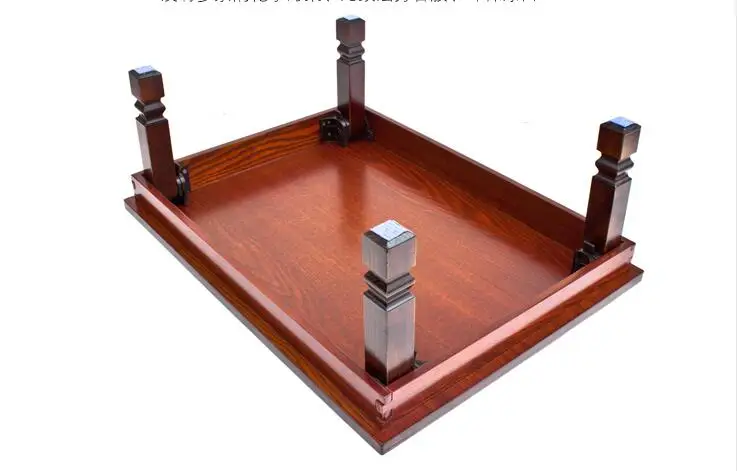 Antique Sofa Center Table Folding Leg Rectangle Living Room Furniture Japanese Korean Center Laptop Wood Console Table Foldable
