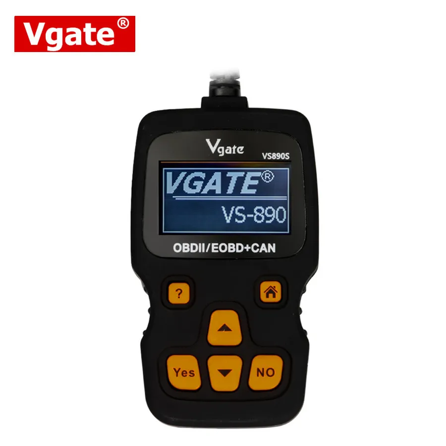 

Vgate VS890S Car Code Reader Support Multi-Brands Cars OBD2 OBDII/EOBDII + CAN Diagnostic Scanner VS890S