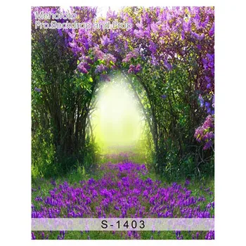 

Vinyl Photography Background Hazy Purple Flowers Lavender plant Wedding backdrops for Photo Studio S-1403