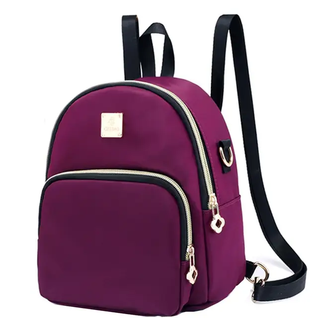 Women Mini Backpack Purse Nylon Waterproof Small Backpack for Girls