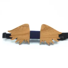 Из полой древесины модные галстуки-бабочки для мужчин свадебные костюмы деревянная бабочка-бабочка форма Bowknots Gravatas узкий галстук