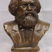 USPS в США S0269 18 китайские народные латунные, медные, бронзовые статуи, изготовленные в стиле колоса лидер Карла Маркса