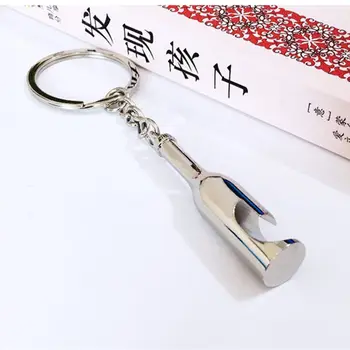 

Wine Beer Bottle Opener Ring Keychain Key Chain Lovely Cooking Tool F20173630