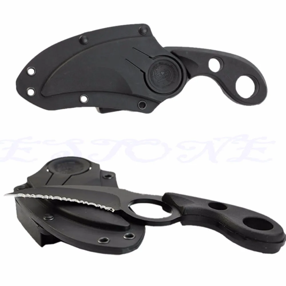 

1Pc Outdoor Camping Tools Bear Claw Serrated Pocket Cutting Self Defense Tool