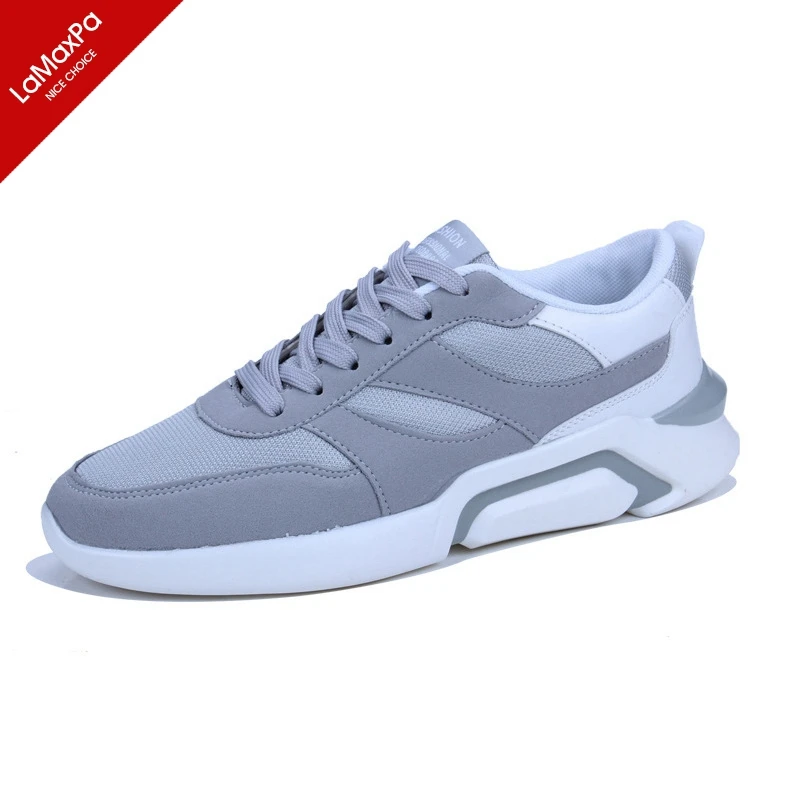 Men's Casual Comfortable Lightweight Running Shoes Lace Up Outdoor Walking Breathable | Спорт и развлечения