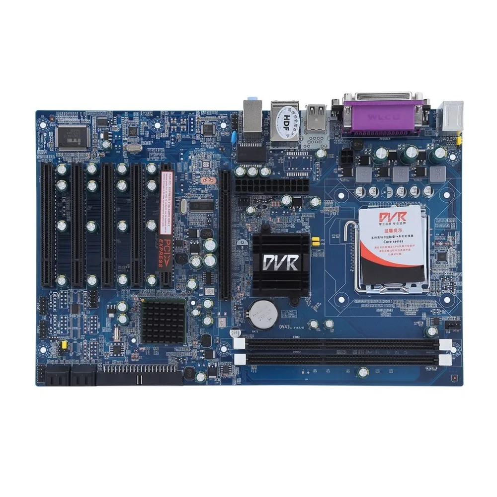 

ATX G41DVR NVR,DVR G41 5PCI Motherboard,5PCI Motherboard,LGA775 Motherboard,ATX Motherboard RTL8105E Ethernet Board DDR3 Memory