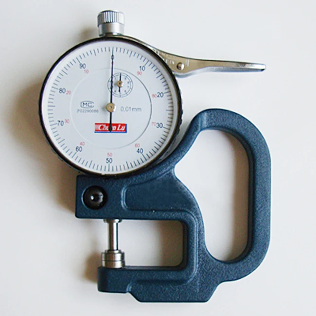

Portable dial thickness gauge