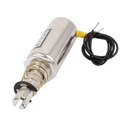 DC 12V/DC24V Pull Тип линейного движения трубчатый Электромагнитный Электромагнит 1 кг