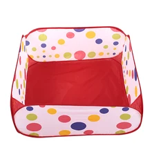 Прочный детский тканевый бассейн на молнии сумка для переноски открытый игрушечный мяч бассейн для игрушек палатки Прямая