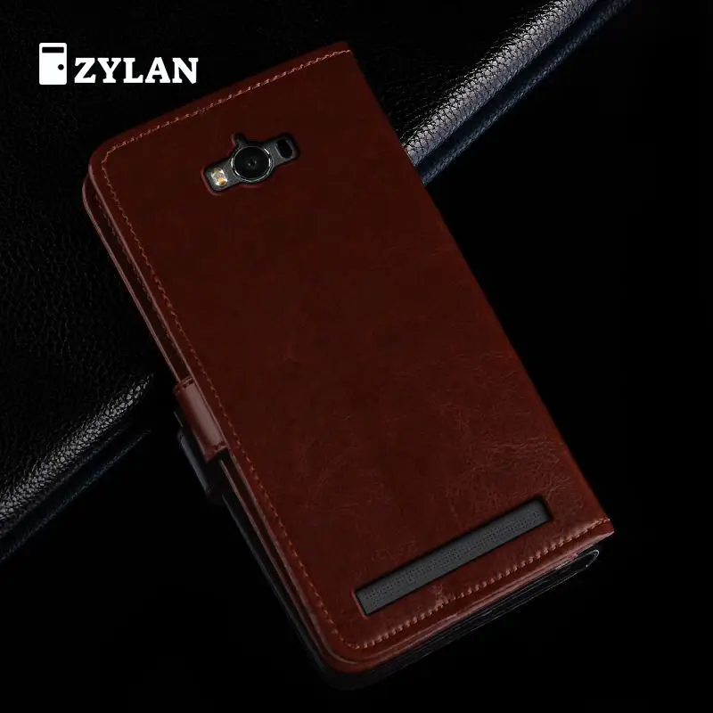 

ZYLAN Luxury Funda Capa For Asus Zenfone Max ZC550KL Z010DD Z010DA 5.5'' Phone Case Wallet Leather Flip Cover Bag & Free Gift