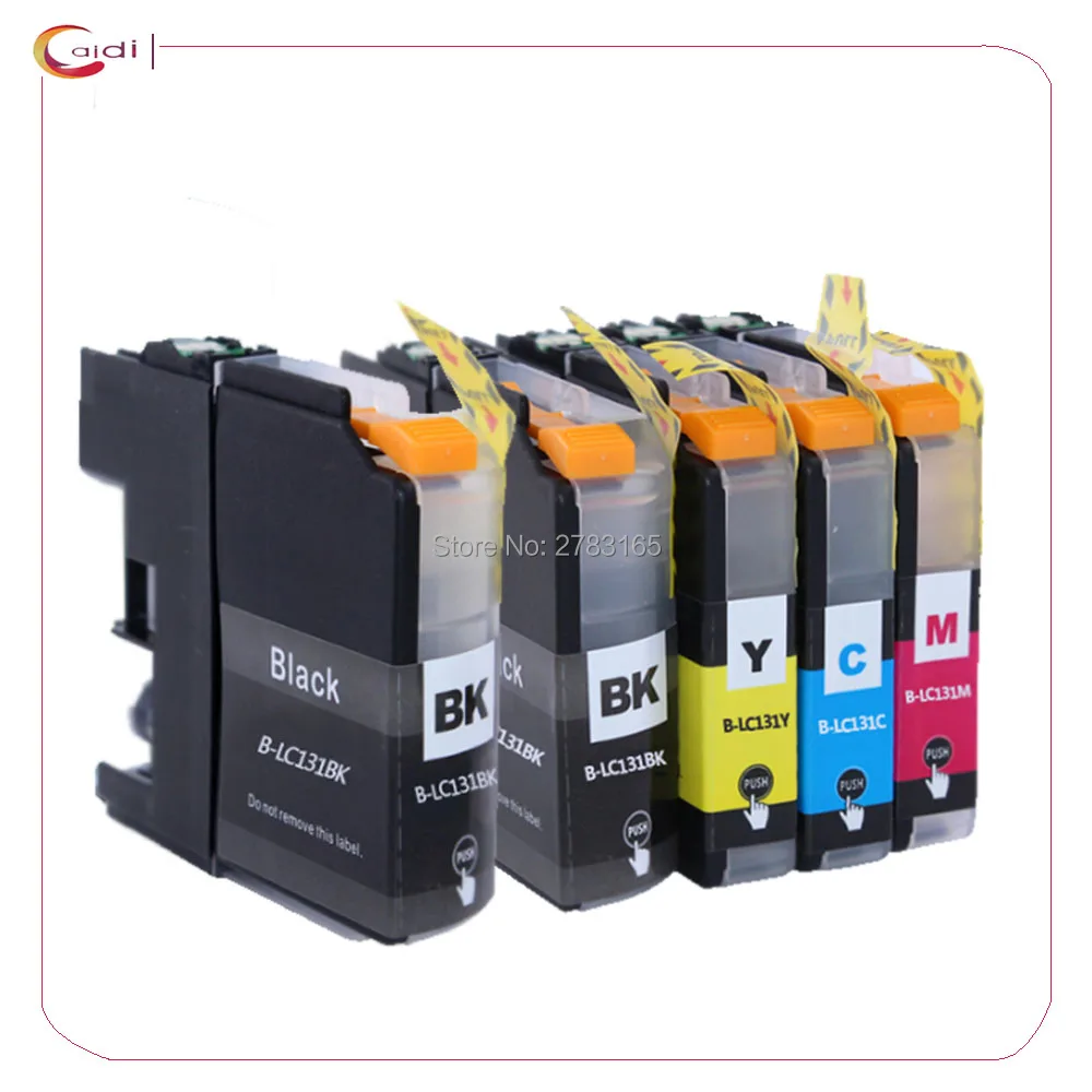 5 шт. совместимый lc131 LC133 LC135 чернильный картридж для принтера brother DCP-J152W J552W J752W J172W J870DW J650DW J470DW J6520DW J6720DW чернила