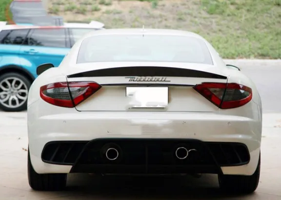 

For Maserati GT style carbon fiber rear trunk spoiler For Maserati Gran Turismo Coupe 2011-2017 year GT car spoiler wing