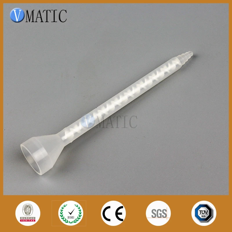 10 шт. полимерный статический миксер MC05-24 смешивания сопла колокольчик рот силиконовая смесь трубки сопла