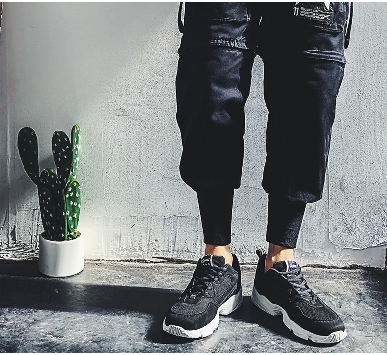 Mens Casual Shoes Chunky Trainers Sneakers Men Casual Shoes Men High Platform Classic Shoes Mens Sneakers Mesh Footwear 2019 New (12)