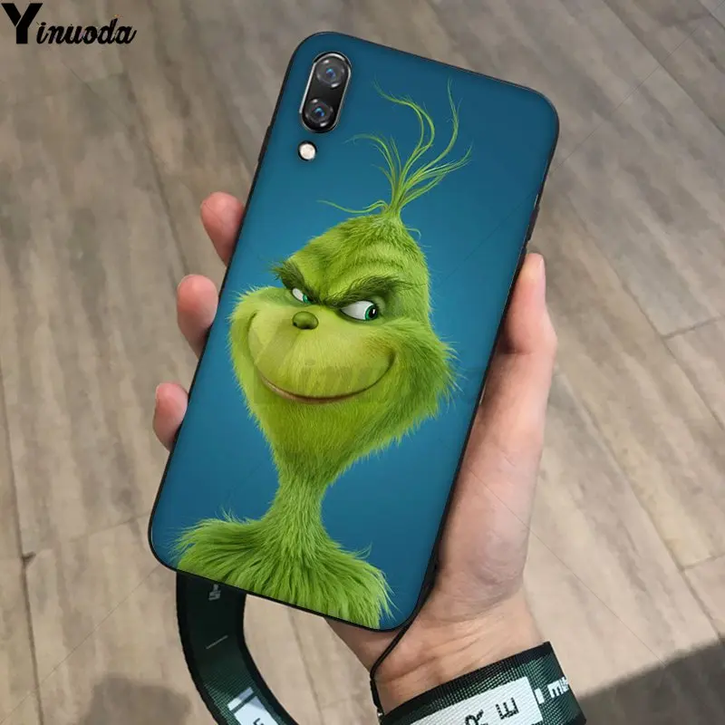 Yinuoda как зеленый ofMonster Grinch палантин чехол для телефона с рождественским рисунком для huawei P20Lite P10 плюс Mate10Lite Mate20 P20 Pro Honor10