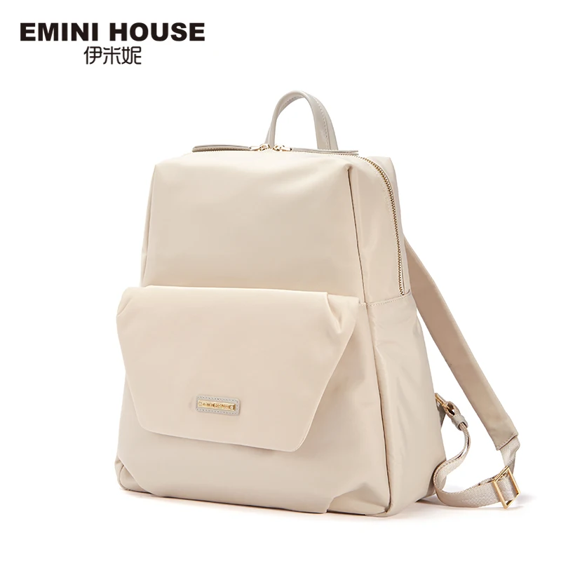 Нейлоновый рюкзак для ноутбука EMINI HOUSE женская школьная сумка модный дорожный