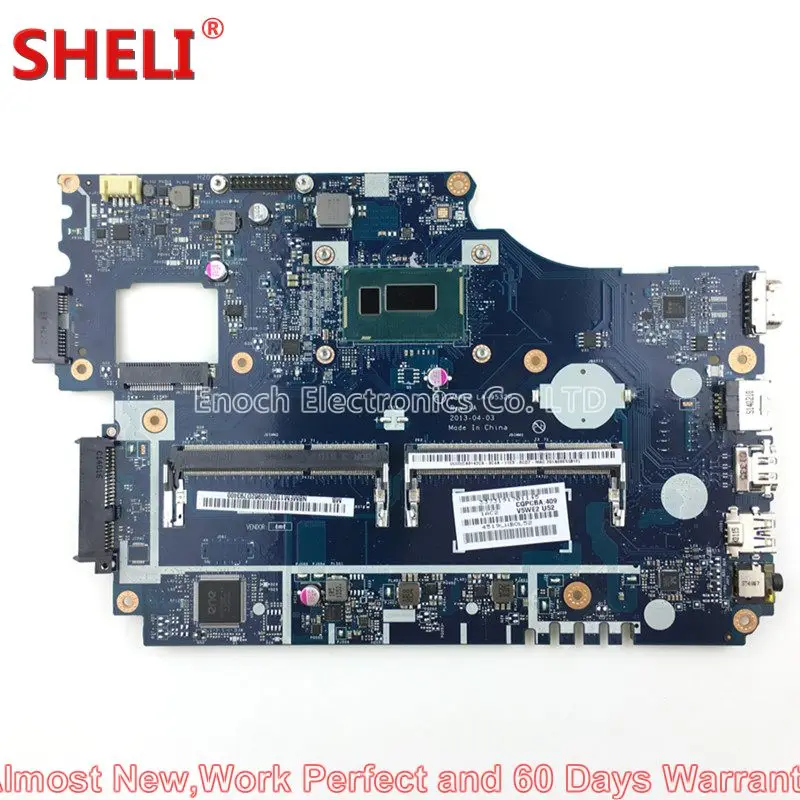Материнская плата MOUGOL для ноутбука Acer Aspire E1 532 NBMFM1100J NB.MFM11.00J SR1DV 2957U 1 4 ГГц