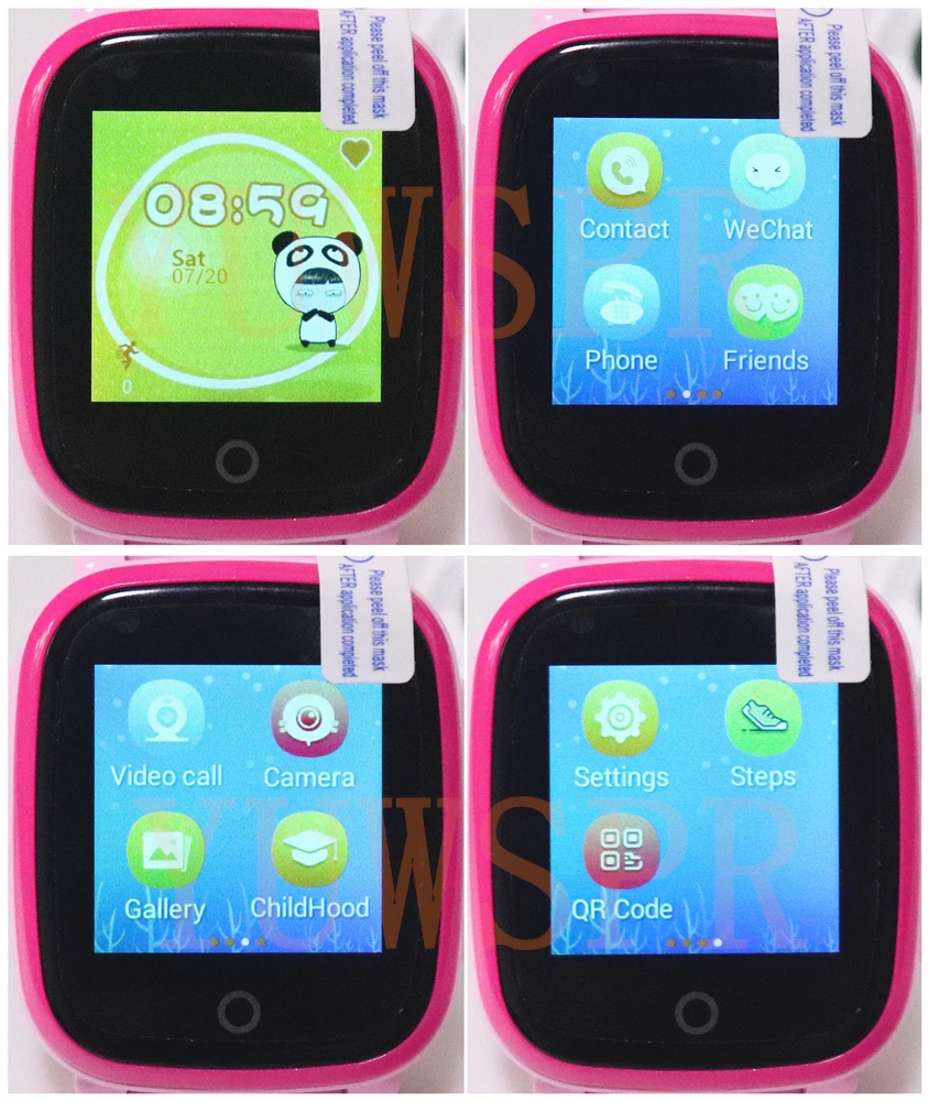  Kids GPS Tracker 4G Smart Watch Video Call IP67 Waterproof bluetooth GPS LBS WIFI Location Children