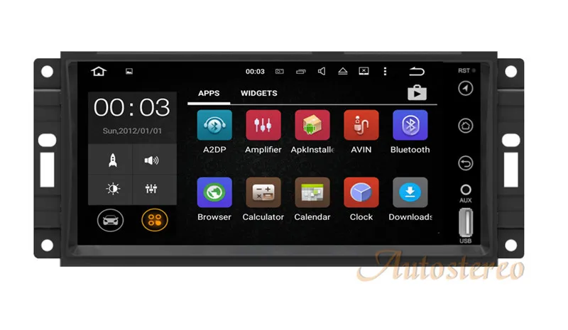 Flash Deal New Android7.1 Quad core Car radio DVD player GPS navigation radio Stereo for JEEP Wrangler Compass 2007-2013 Dodge Autostereo 6