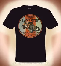 Moto Racer Camiseta T camisa Llast Parada... Route66 histórica Ruta 66 sizes: Camiseta Tops sueltos