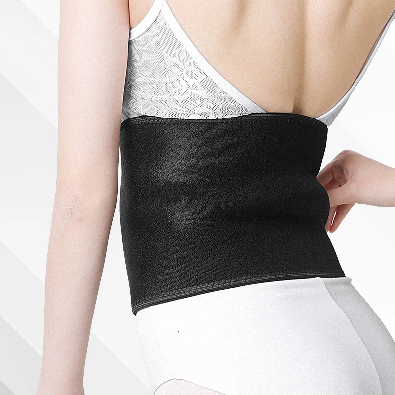 

Adults Waist Protector Black Waist Brace Warm Up Teenagers Waist Support Dance Gym Sports Bodybuilding