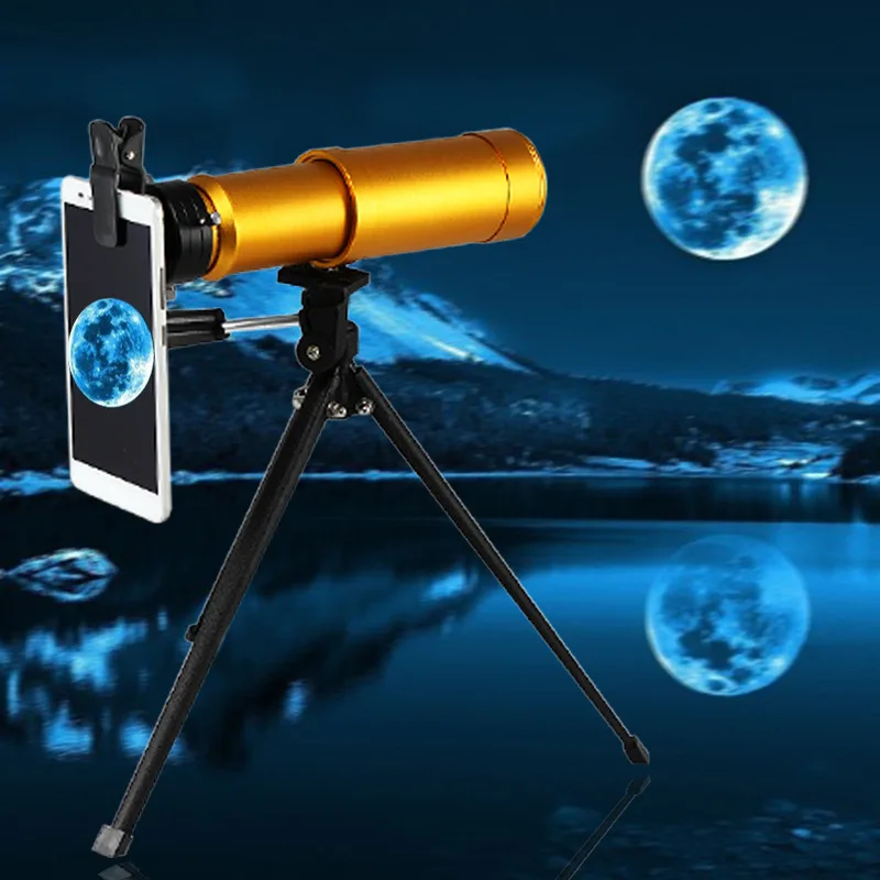 

16x52 HD Optical Monocular Outdoor Observing Survey Camping Hiking Telescope Drop Shipping