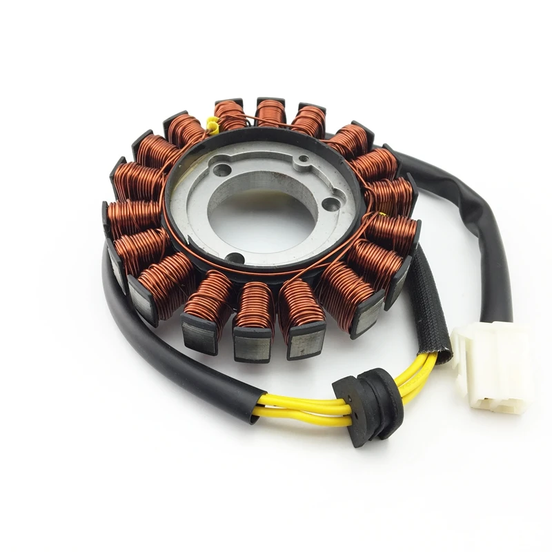 

Motorcycle Magneto Engine Stator Generator Charging Coil for Suzuki GSXR 600 750 2006 2007 2008 2009 2010, Aluminum