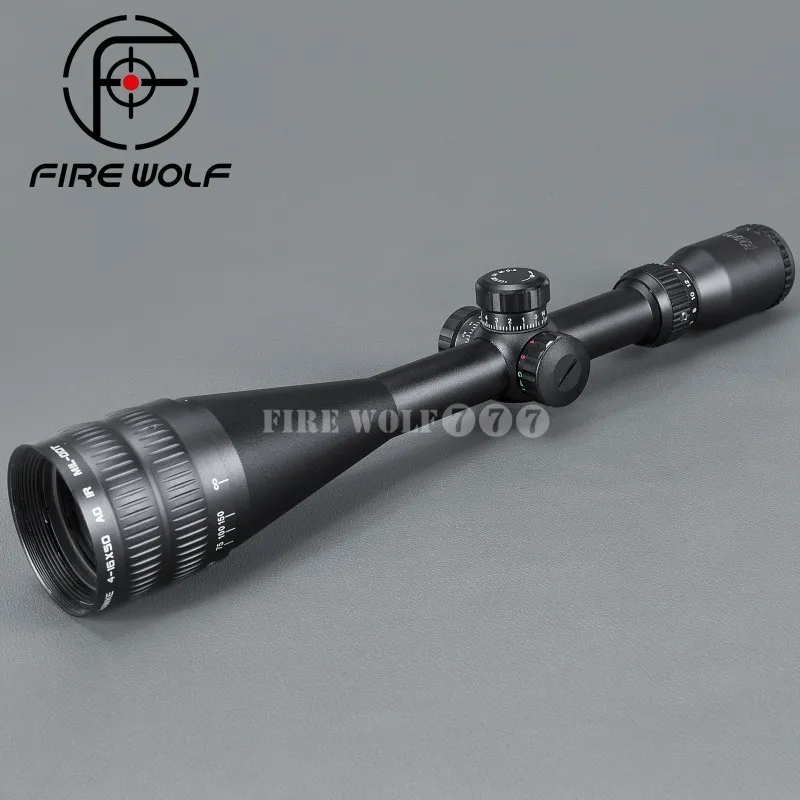 

Sport 4-16x50 AOE Riflescope R&G Illuminated Riflescope Reticle Rifle Sniper Scope For Hunting Ak 47 Red Dot Sight
