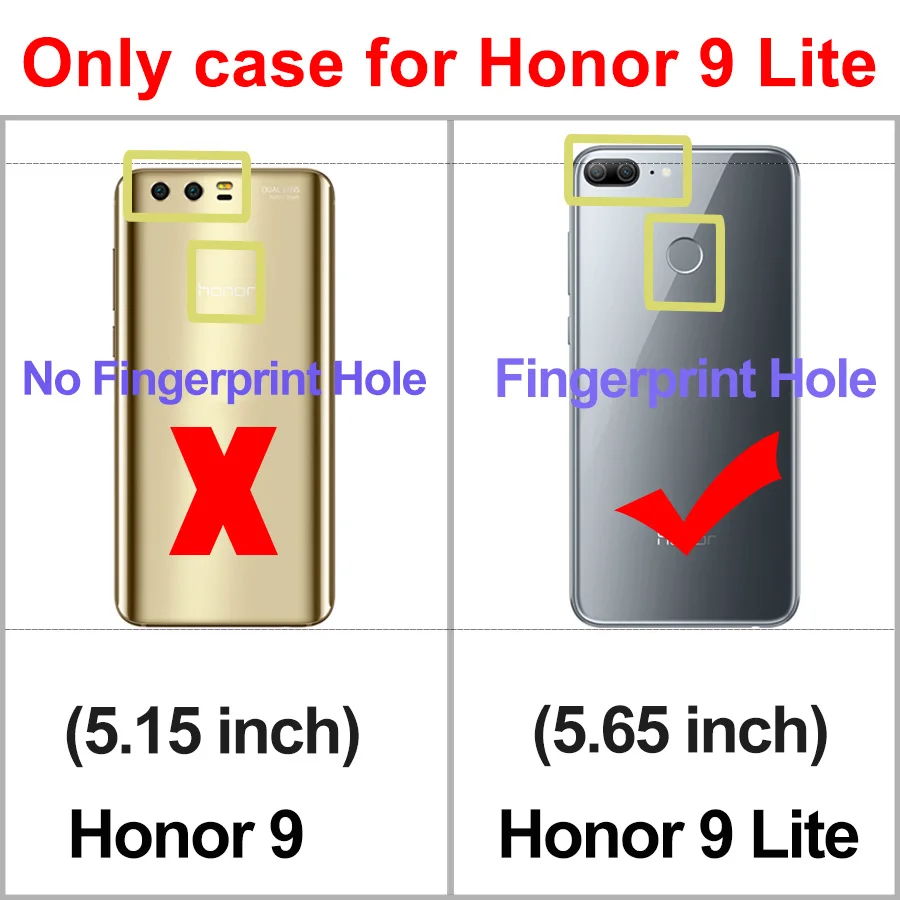 Чехол для Huawei Honor 9 Lite 5 65 &quot с мультяшным рисунком мягкая задняя крышка из ТПУ
