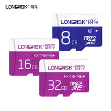 .Londisk микро SD-карта 8 ГБ, 16 ГБ, 32 ГБ, UHS-1, карта памяти с реальным объемом, микро-sd, 16 ГБ, для телефонов, камер, микро SD-карта, 32 ГБ, класс 10