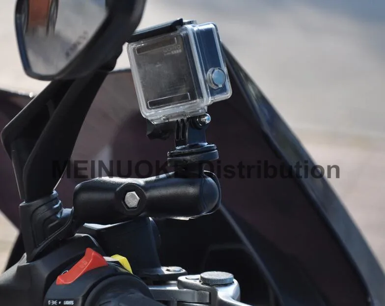 Moto Bicicleta Moto Scooter Espejo Montura Para Cámara