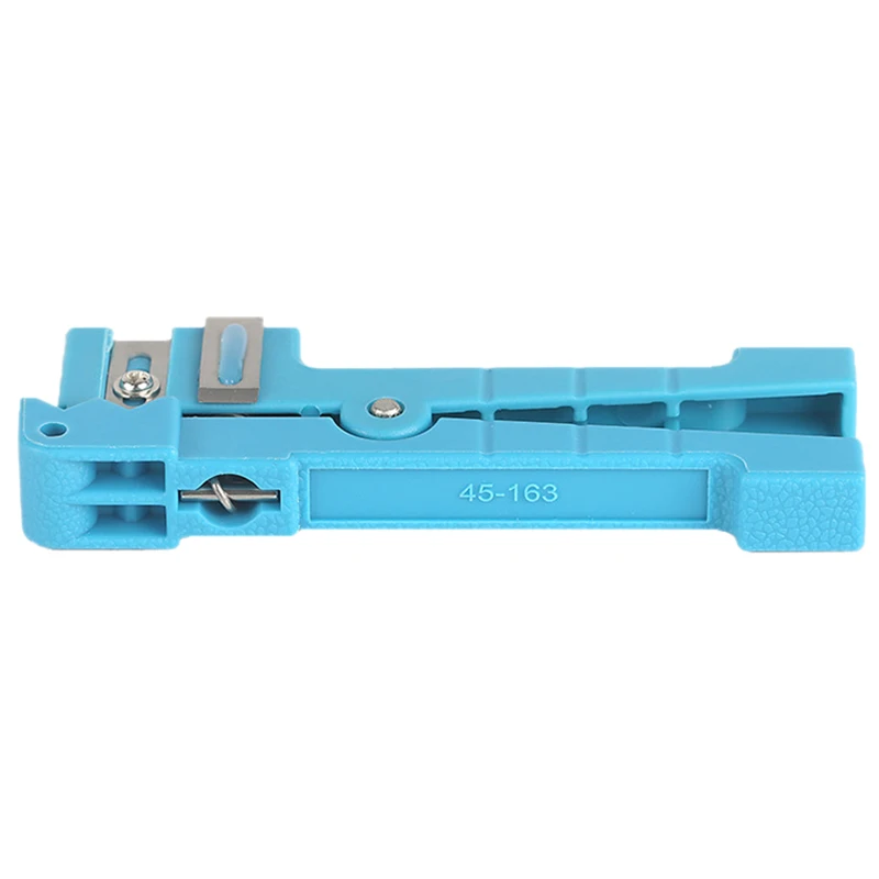 45-163 Fiber Optic Stripper Mid Span Cable Cutting Tool Loose Tube Cutter Blue W