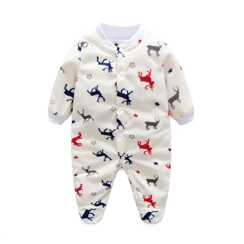 Baby Rompers Costumes Fleece For Newborn Clothes Boy Girl Romper Clothing Overalls Ropa Bebes Next Jumpsuit | Детская одежда и