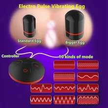 New Arrival 10 Kinds Powerful Vibration Jump Egg Vibrator Female Masturbator Vibrating Egg Big Size Adult Sex Toys for Women