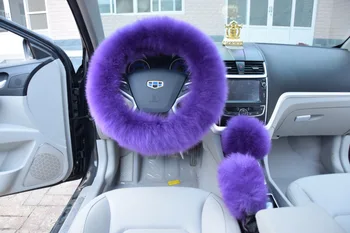 

Car interior accessories,Steering wheel cover , Keep warm wool steering cover,New style design