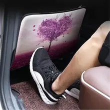 Мультяшный коврик для автомобиля автоматическая спинка для сиденья чехол анти ребенок Kick Pad протектор против грязи грязевой мат от детей ребенок ногами автомобиль аксессуары