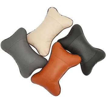 

2X Car Headrest Neck pillow seat cushion For Peugeot RCZ 206 207 208 301 307 308 406 407 408 508 2008 3008 4008 5008 Accessories