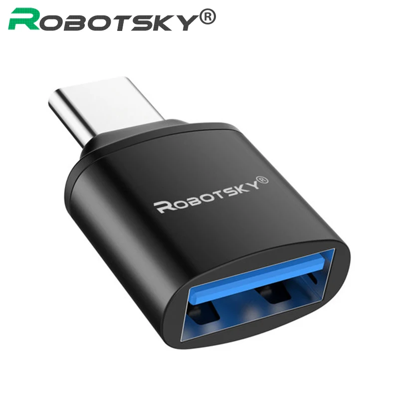 

OTG Adapter Type C 3.0 Male to USB 3.0 Female Adapter For Samsung s8 Macbook Data 2 in 1 Charge & Sync USB C Type-c Converter