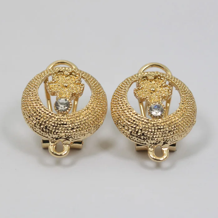 

Wholesale New Earrings Hooks New Earrings Hooks Clasps Accessories for DIY African Jewelry Clip Earrings 19 Styles ET006