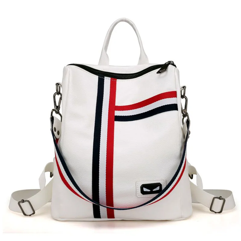

2018 New Women Backpack Leisure Variety backpack double backpack fashion personality trend casual College Travel Backpack