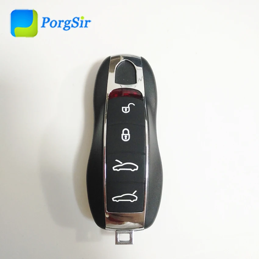 4 кнопки 315 МГц 433 МГц 434 МГц ASK Smart Keyless Go Бесконтактный пульт дистанционного управления для Porsche с чипом Hitag Pro ID49