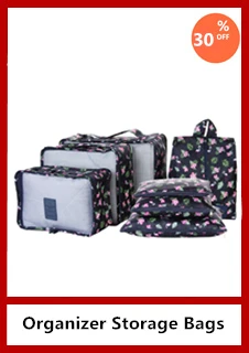 RUPUTIN 6 шт./набор, органайзер для путешествий, сумки для хранения, чемодан, упаковка, набор, чехлы для хранения, портативный органайзер для багажа, одежда, аккуратный Чехол