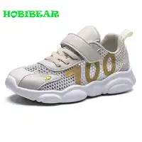 New Luxury Children Boy Flat Shoes Mesh Breathable Running Kids Trainers Designer Big Boy Running Shoes Youth Brand Sneakers