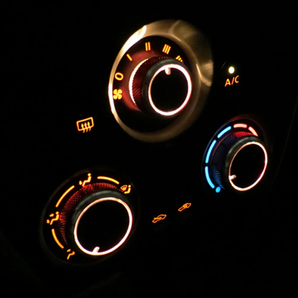 Лидер продаж! Для Nissan new Sunny March AC Ручка для автомобиля 3 шт./лот Кондиционер