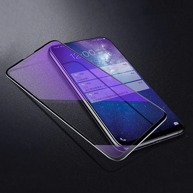 Anti Blu Ray Full Cover Tempered Glass For Vivo Nex Screen Protector