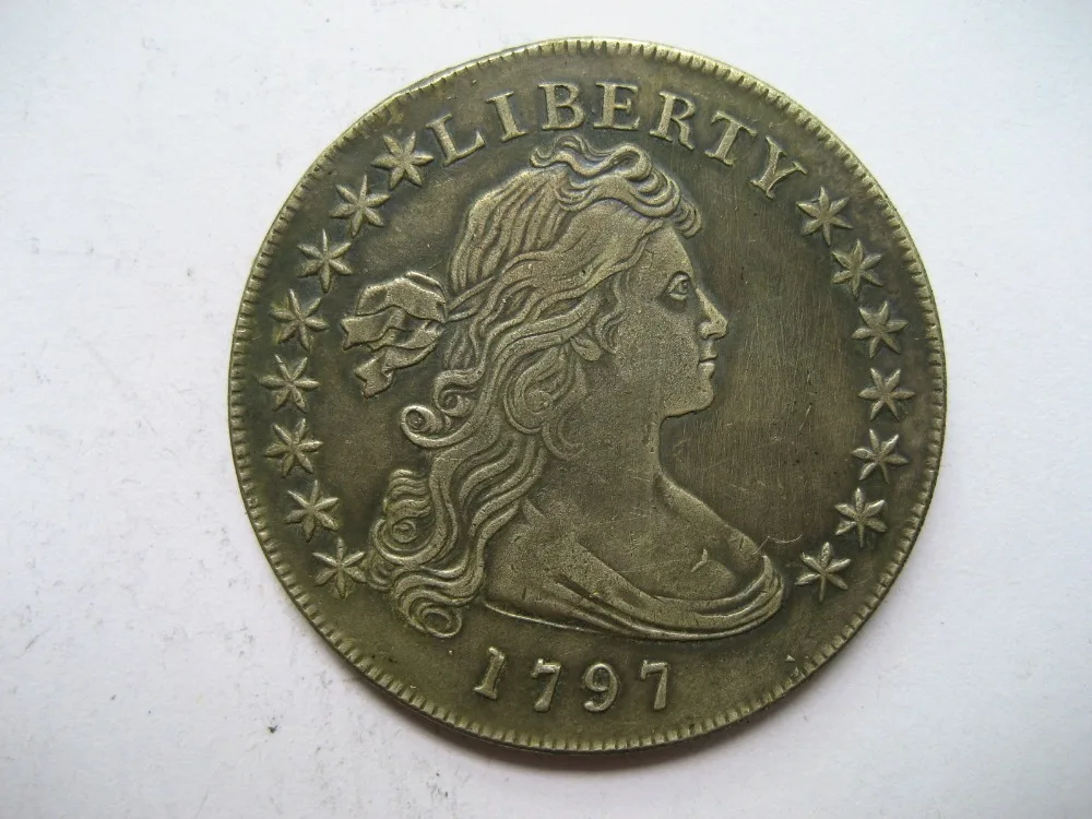 

1797 Draped Bust Dollar copy coins