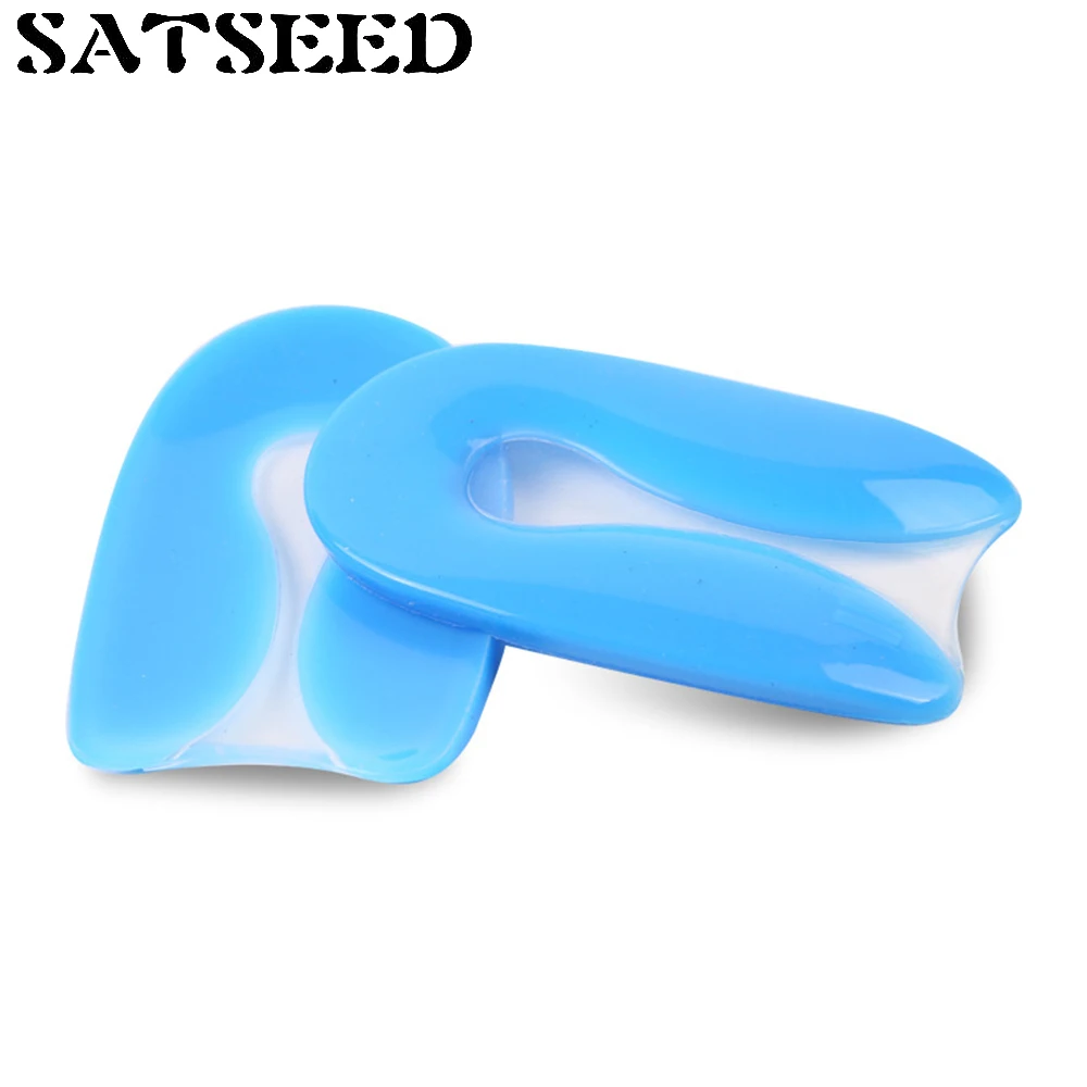 

Shoes Inserts Silicone U-Shape Heel Cup Plantar Fasciitis Heel Protector Heel Spur Cushion Pad Men Women Heel Spur Protector